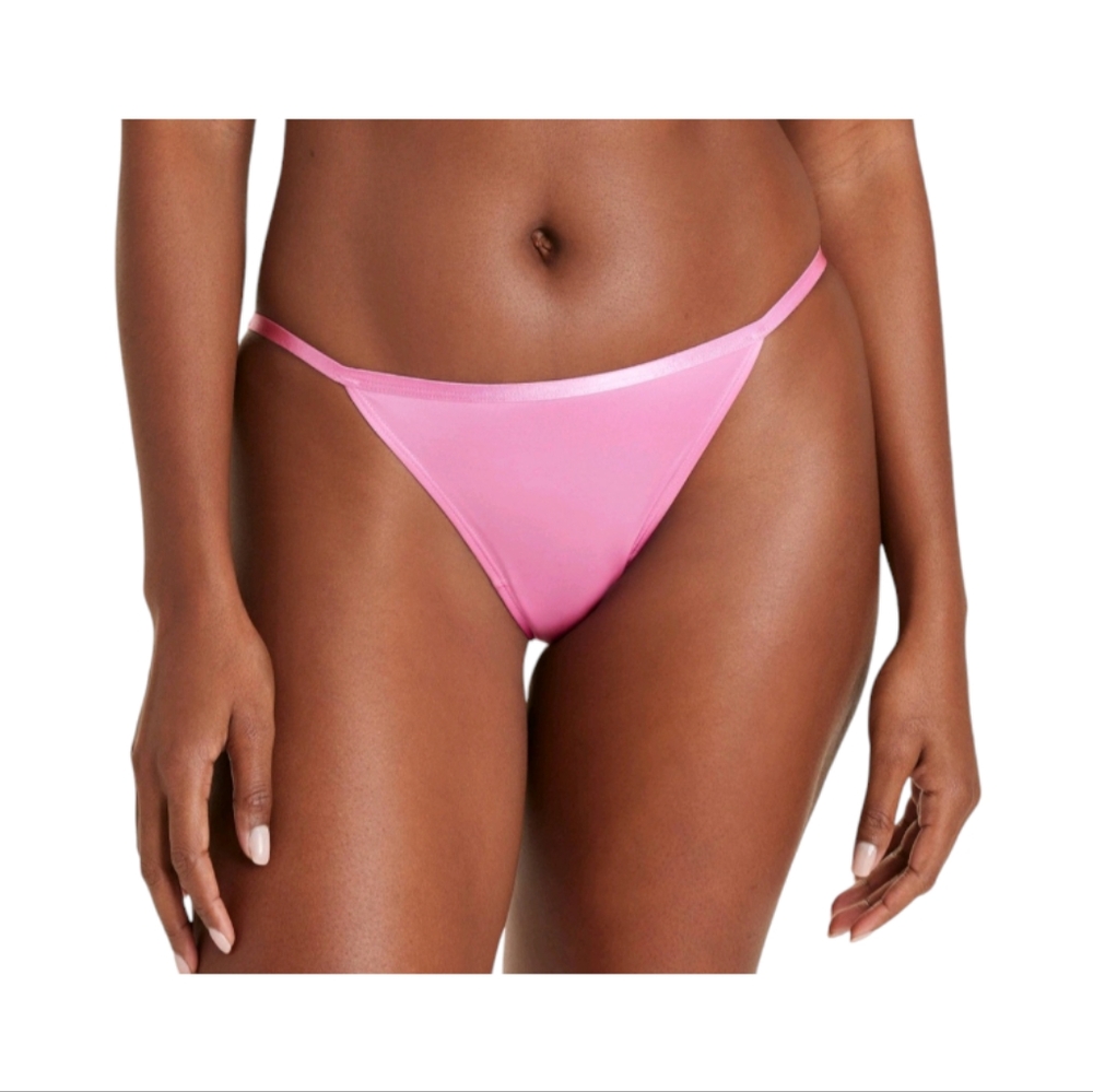 Women's Auden Satin Cheeky Pink Underwear